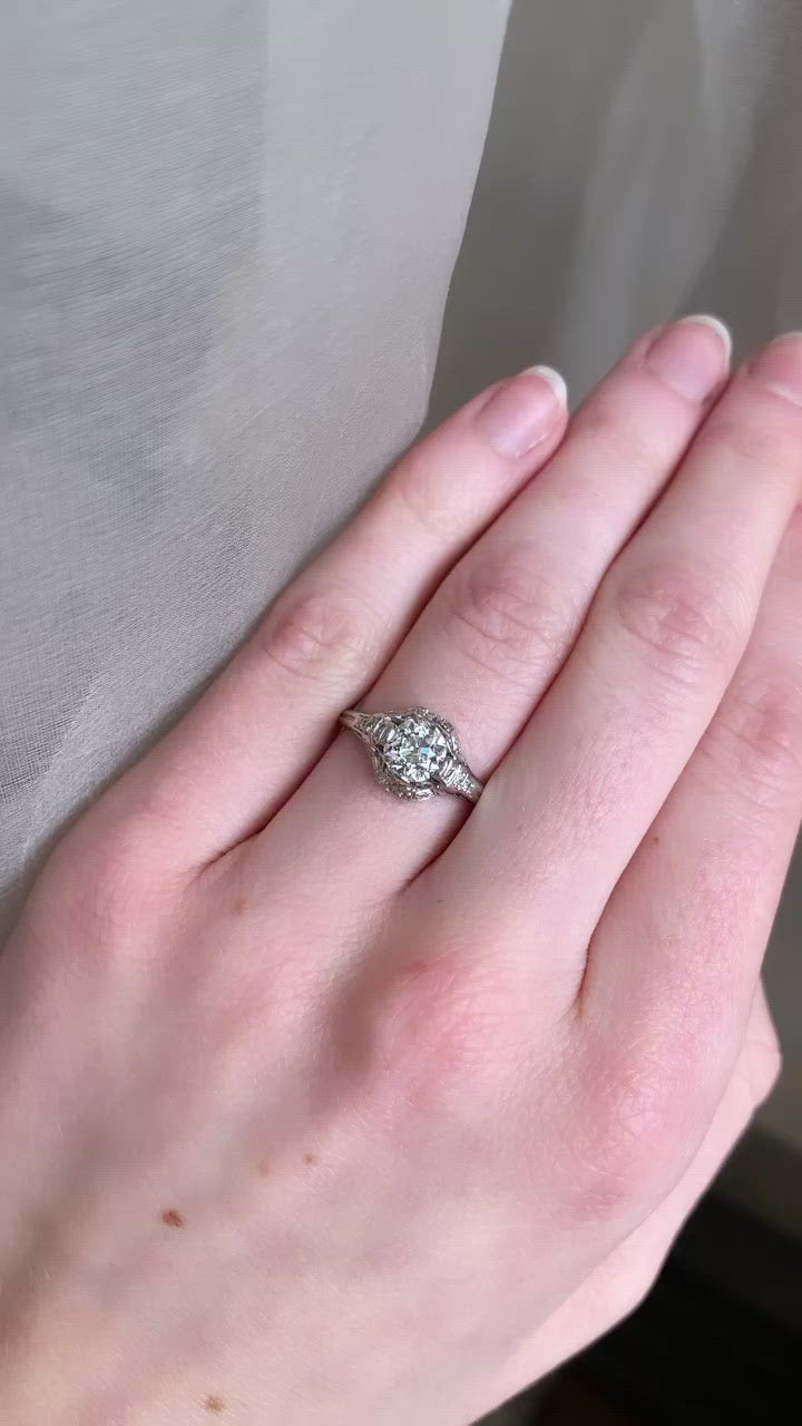 Old European cut diamond 