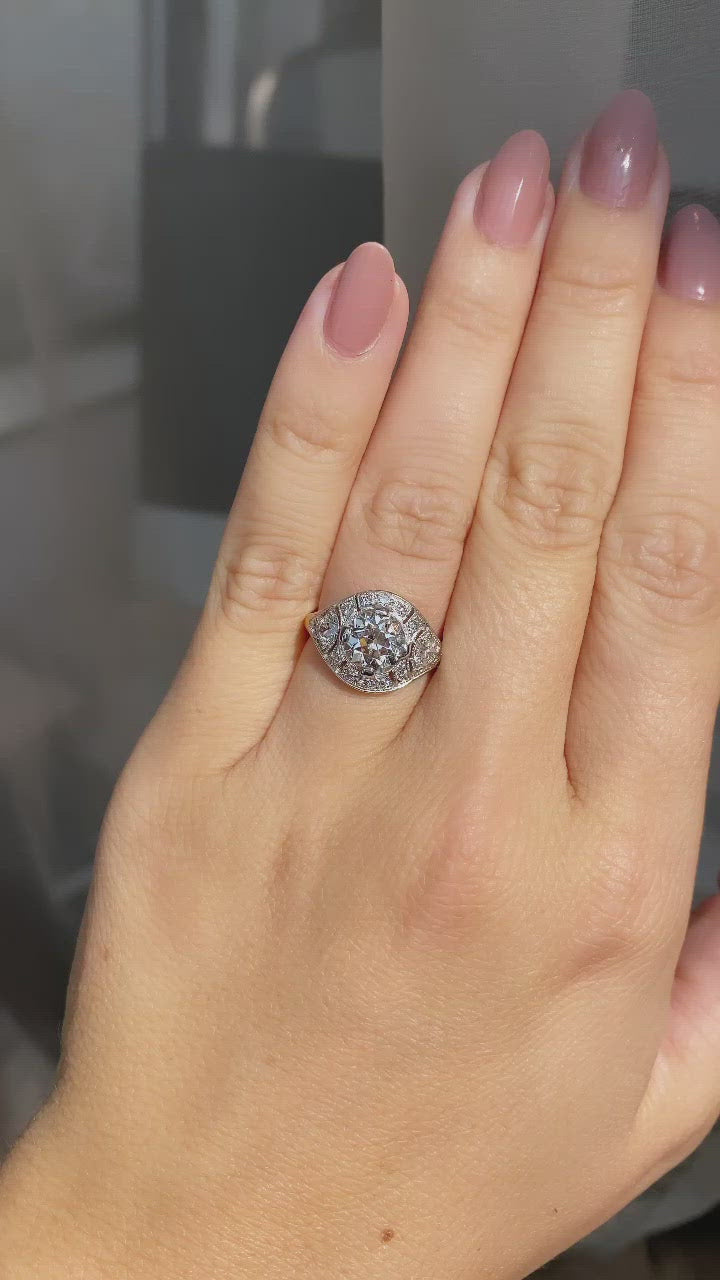  videos and images of vintage Uncategorized-Old European cut diamond Uncategorized