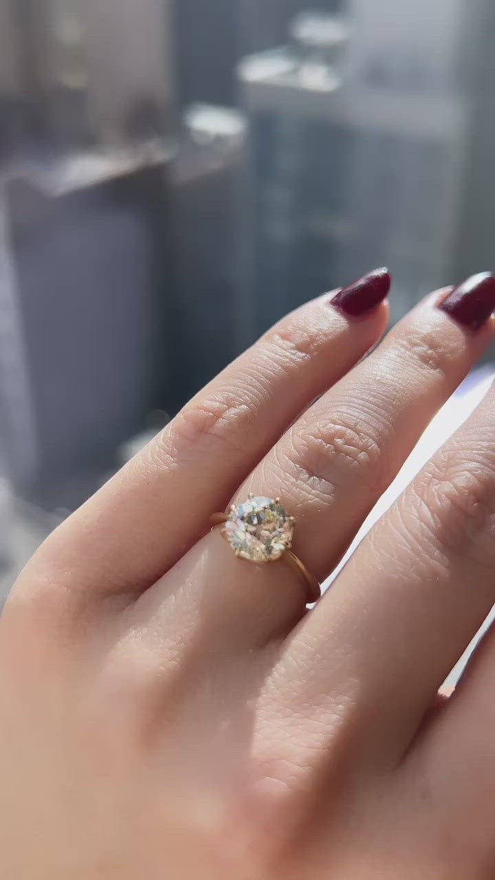 Old European cut diamond 