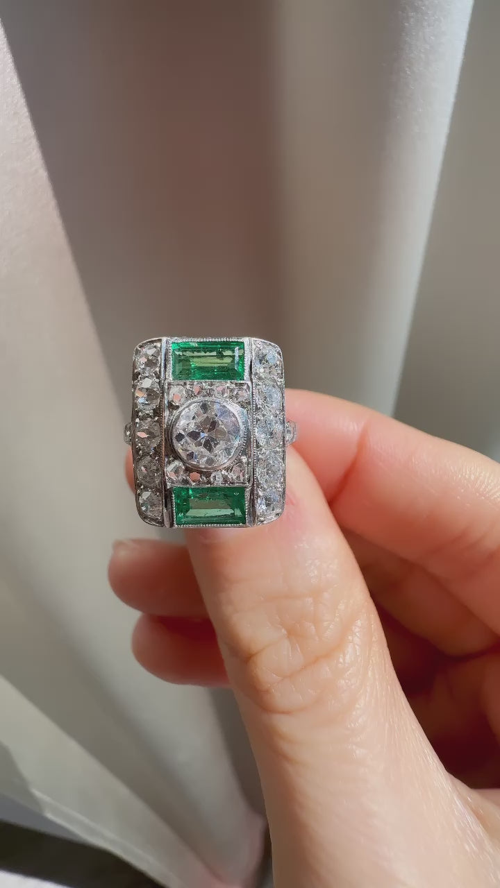 Old European cut diamond 