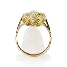 Oval Cluster Diamond Cocktail Ring Circa 1910 | Victor Barbone