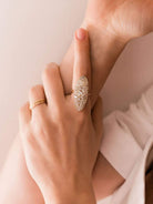 Oval Cluster Diamond Cocktail Ring Circa 1910 | Victor Barbone