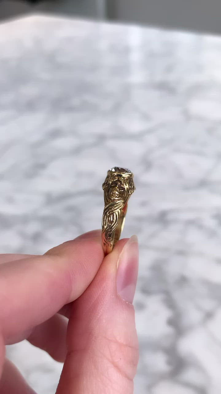 Old European cut diamond 