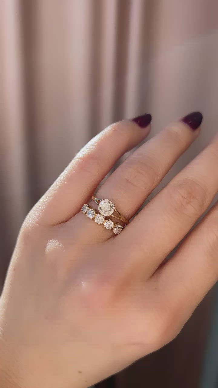 Old Mine cut diamond 