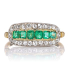 Emerald + Diamond Band