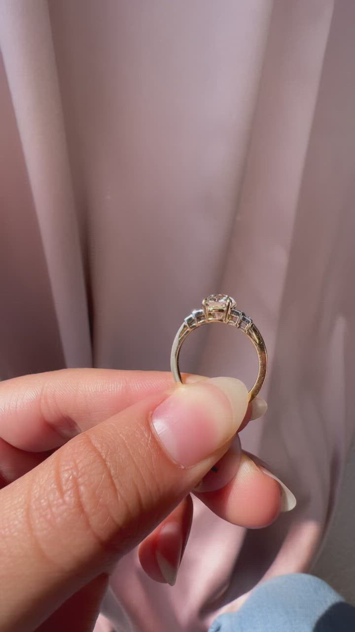 Old European cut diamond 