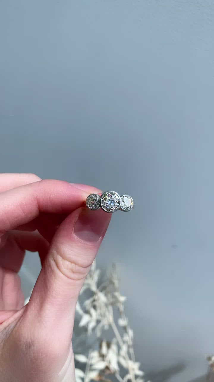 Old European cut diamond 
