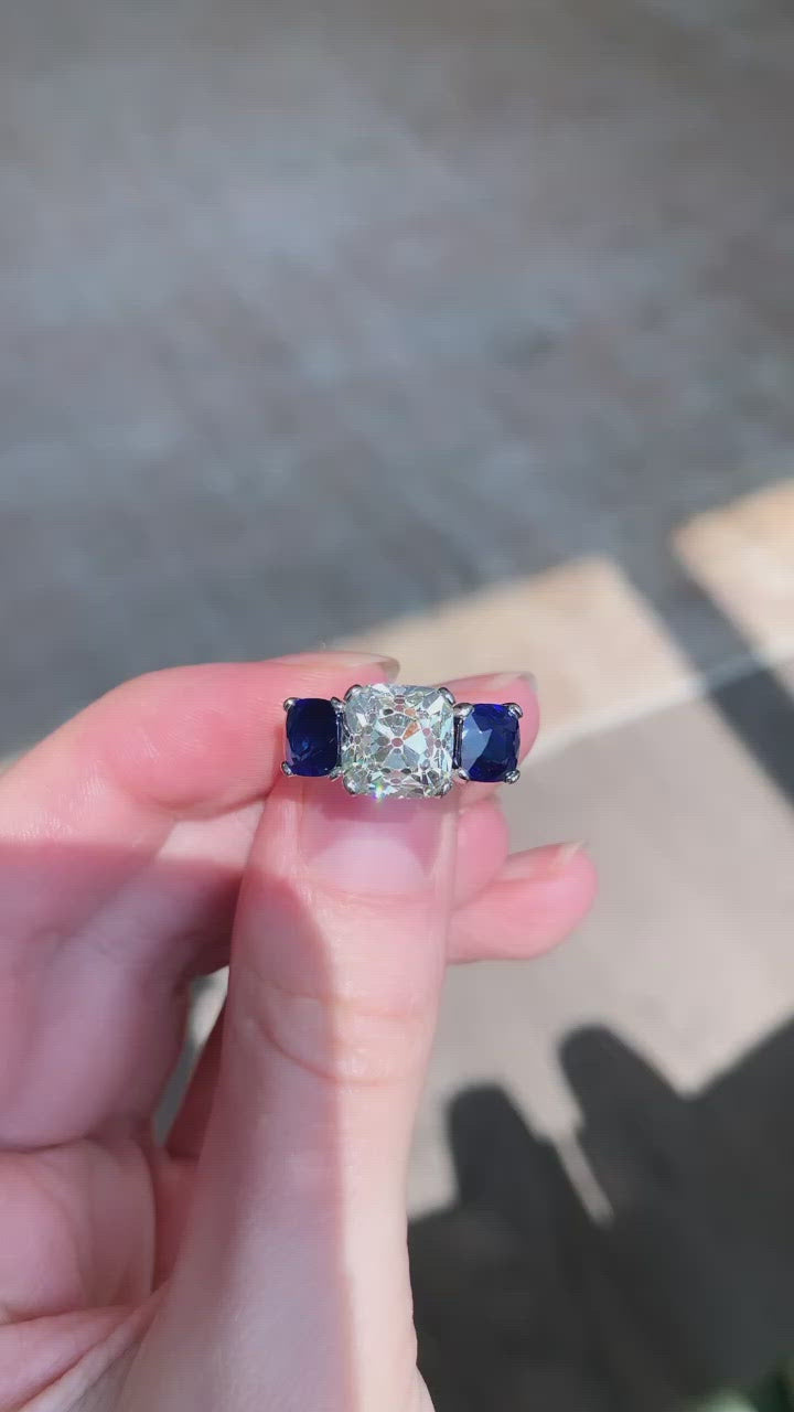 Old Mine cut diamond 