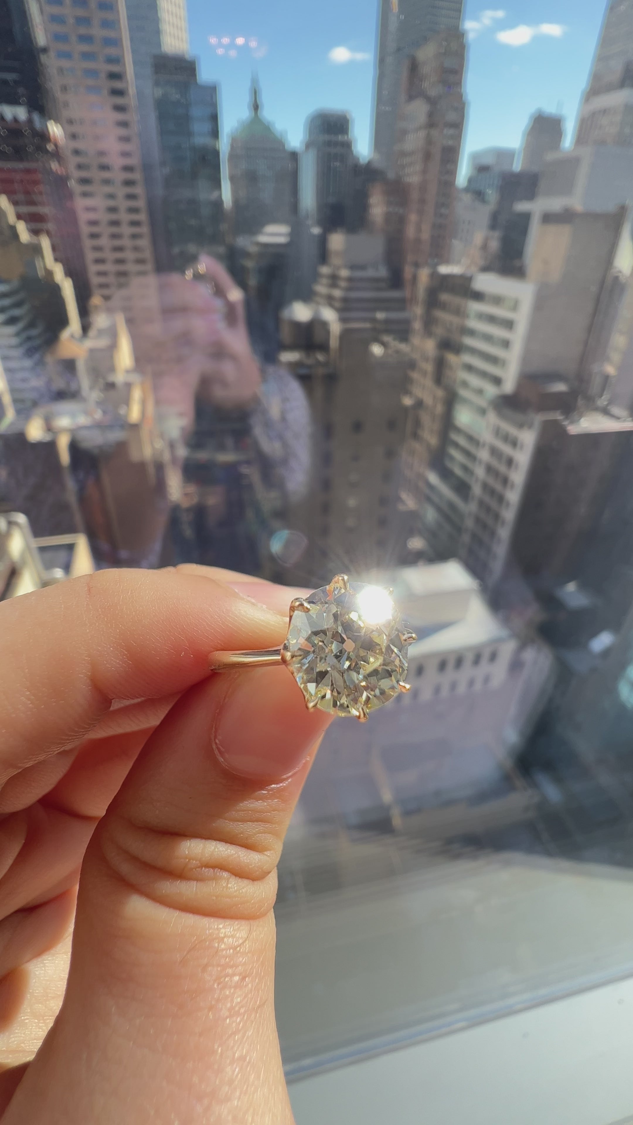 Old Mine cut diamond 