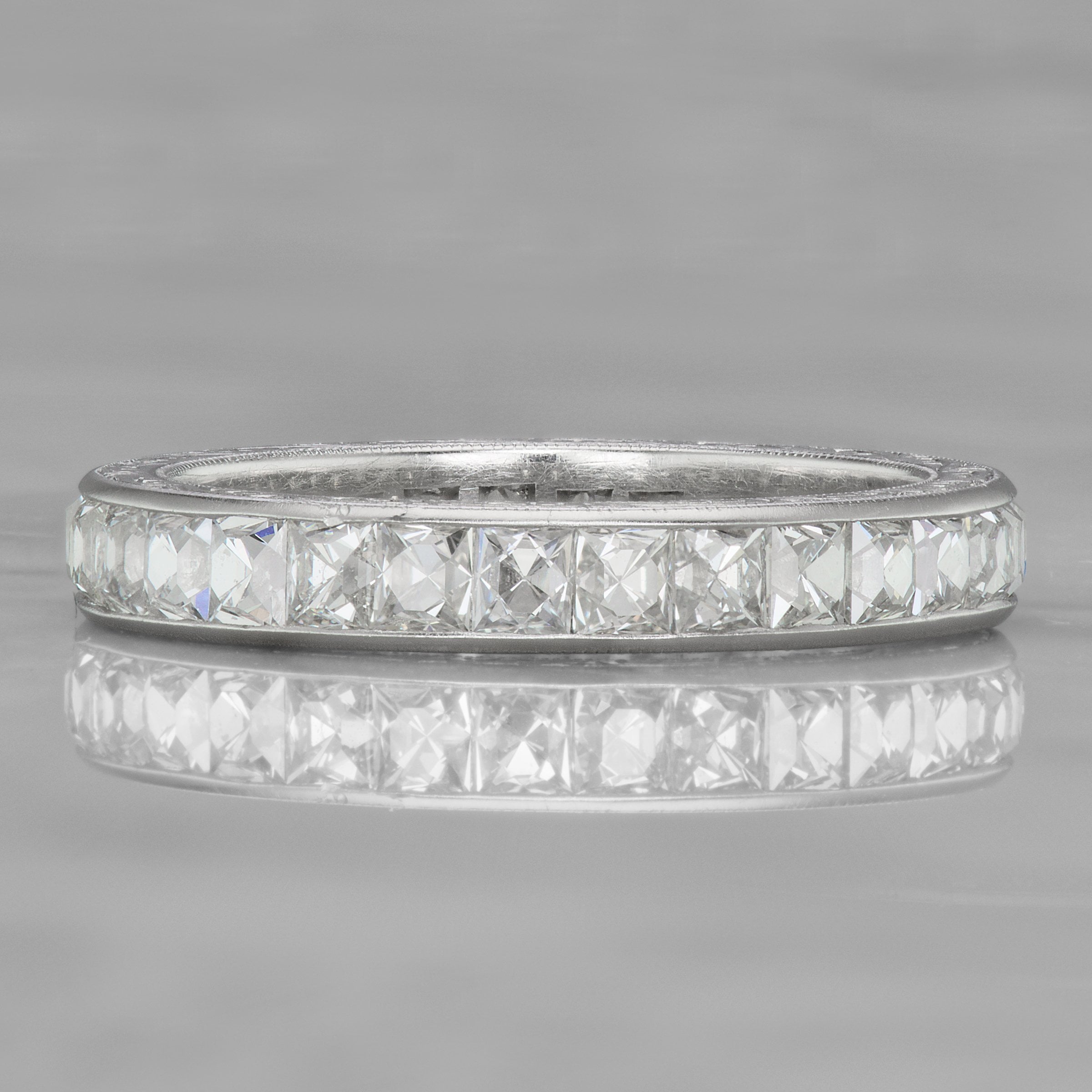 French Cut Eternity Band