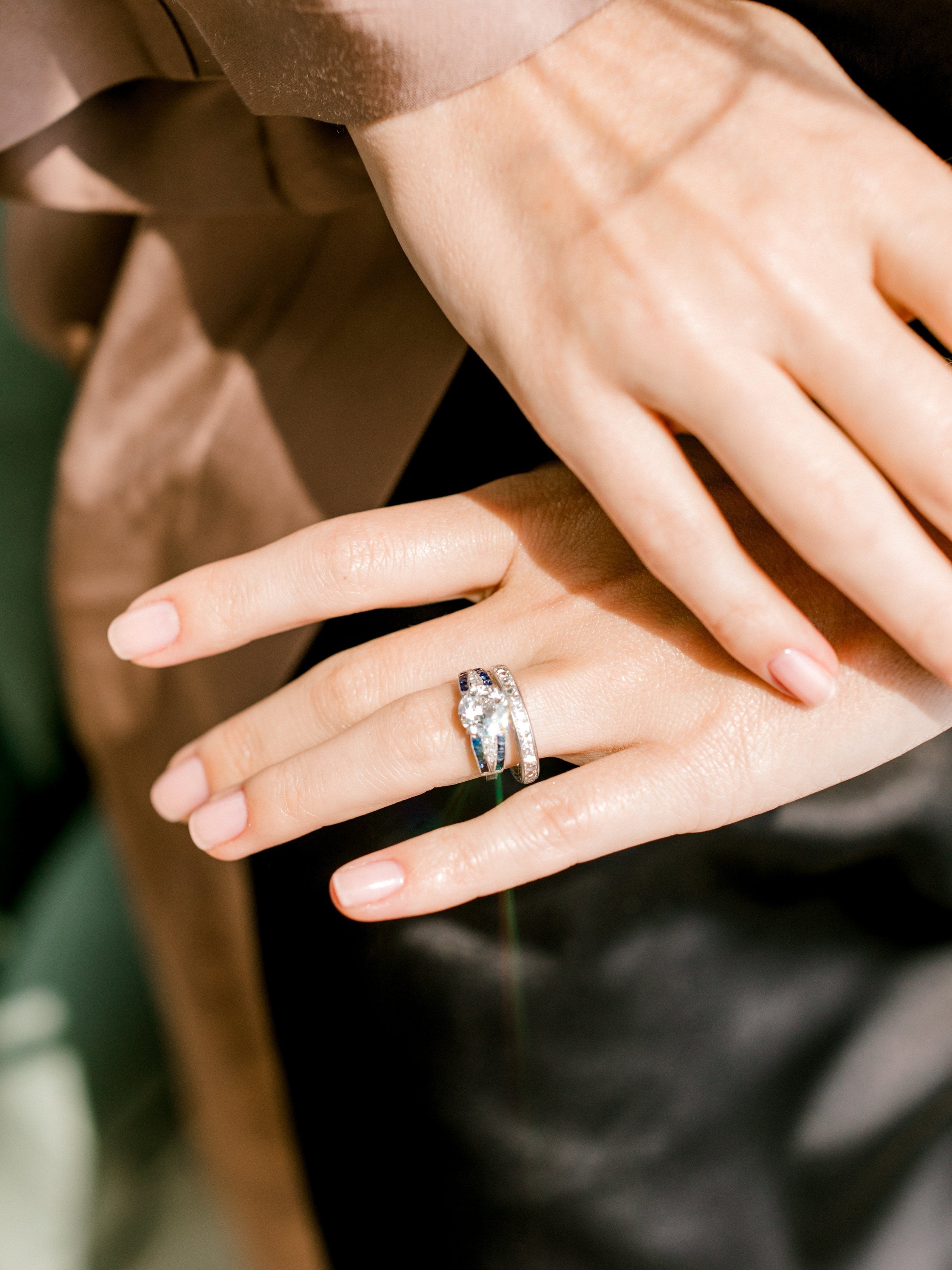 French Cut Eternity Band