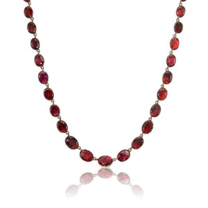 Garnet Riviere Necklace