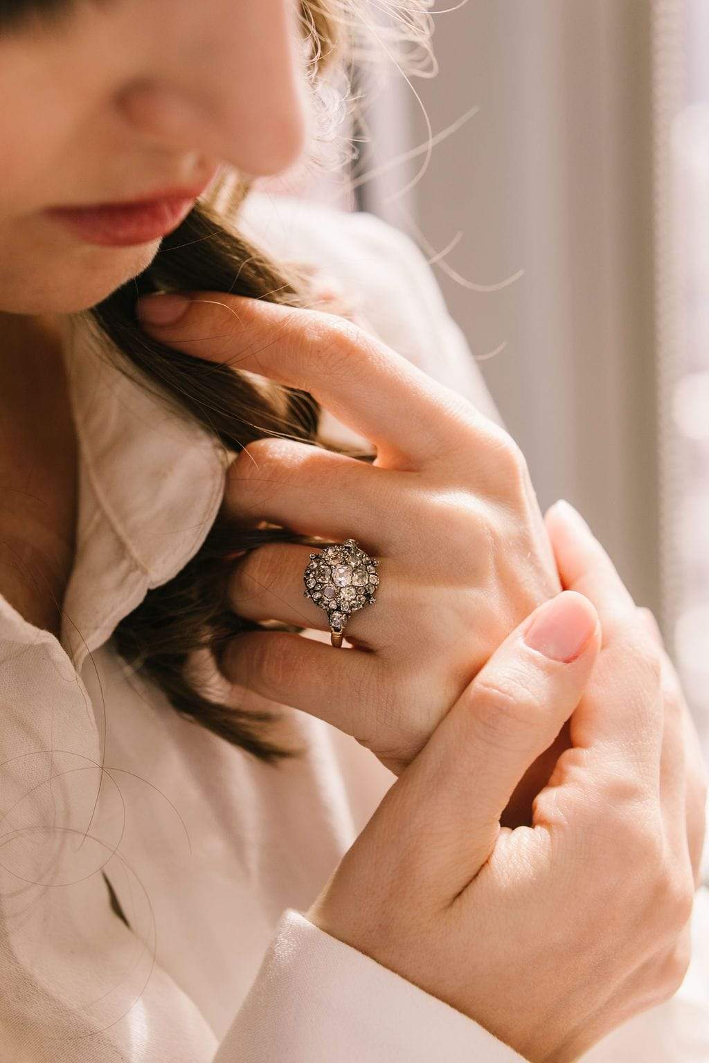 Georgian Cocktail Ring