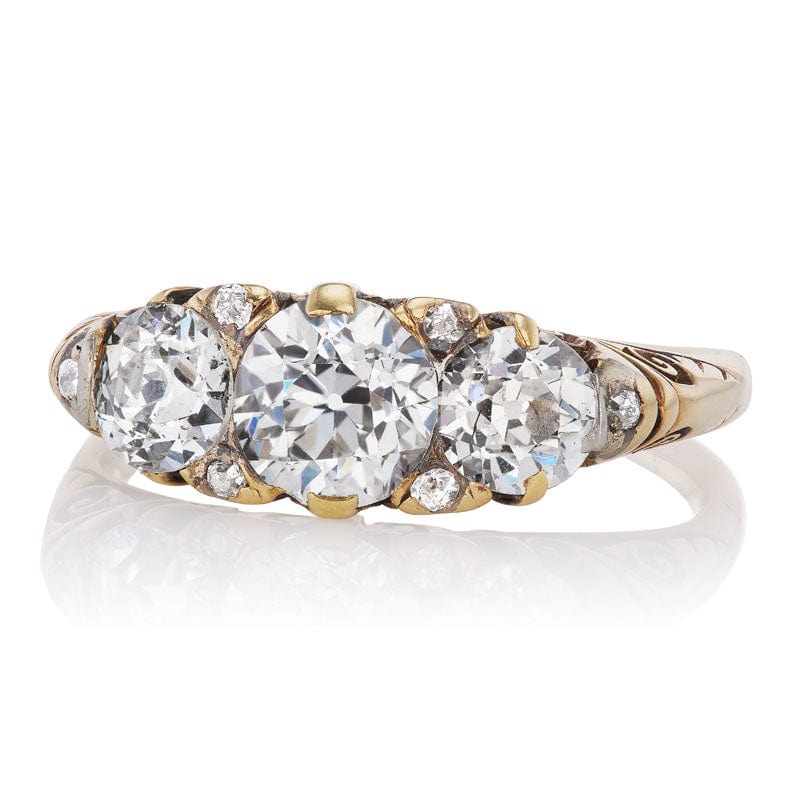 Vintage Diamond Ring - Early Edwardian Era circa 1901