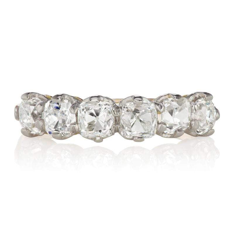 6 Diamond Two Tone Engagement Band