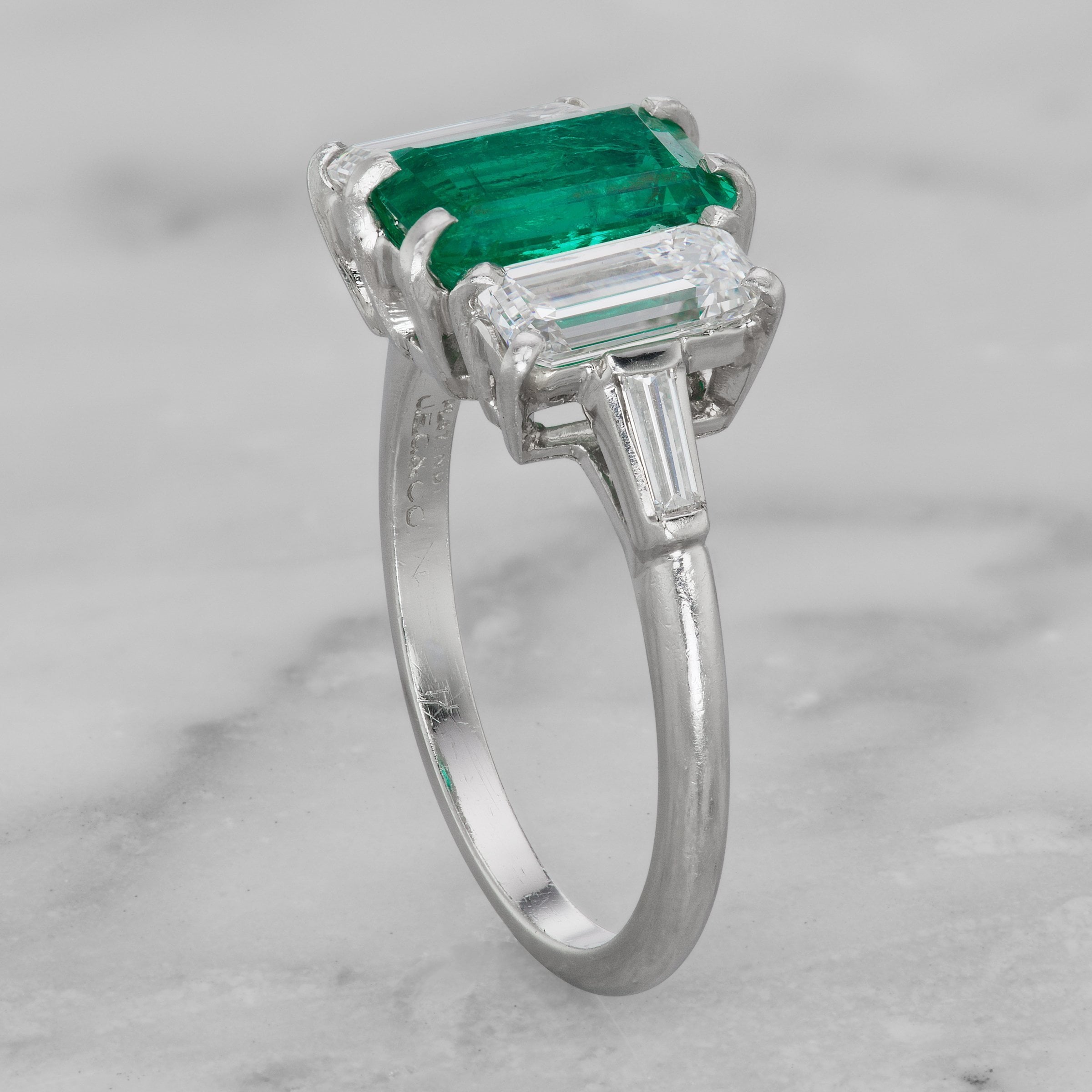 J.E. Caldwell Emerald Ring