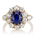 Natural Cambodian Sapphire Ring