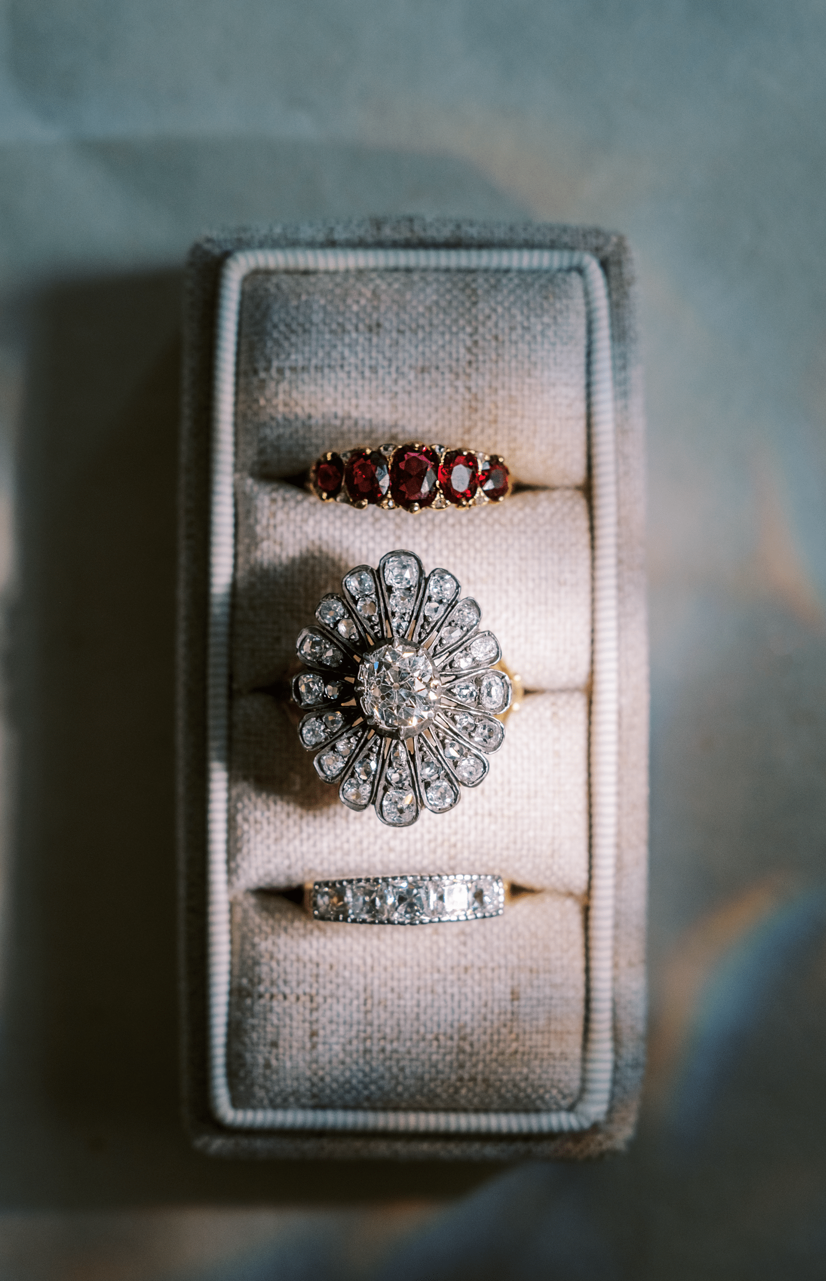 gemstones  vintage engagement ring