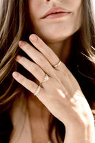 Old European Cut Diamond eternity band