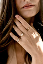 Old European Cut Diamond eternity band