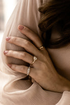 Old European Cut Diamond eternity band