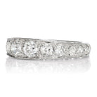 Old European Cut Diamond eternity band