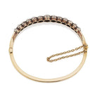 Old Mine Cut Bangle Bracelet