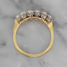 Old Mine Cut Diamond Band