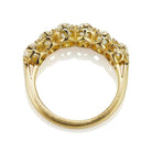 Old Mine Cut Diamond Band