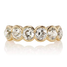 Old Mine Cut Diamond Band Band