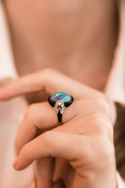 Opal Cocktail Ring Vintage Opal Cocktail Ring