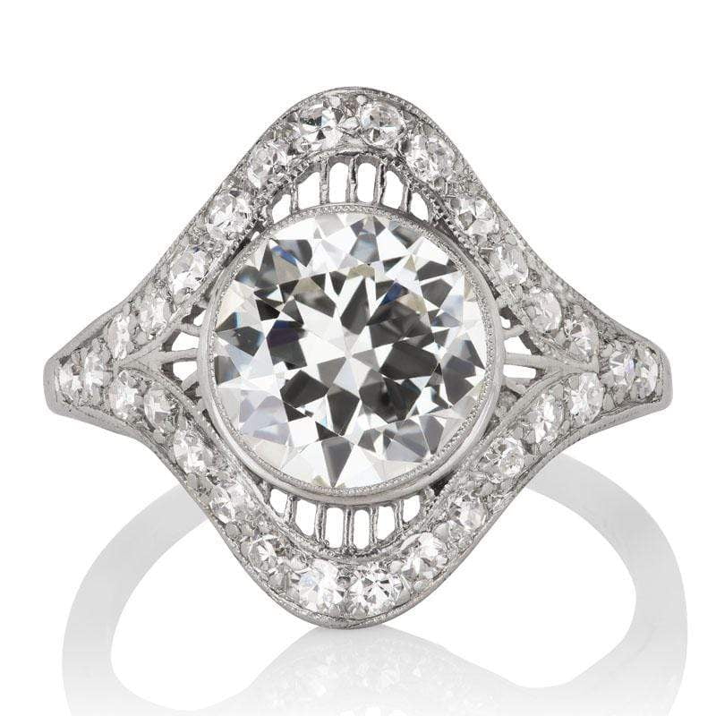 1.82-Carat Transitional Cut Diamond Ring 