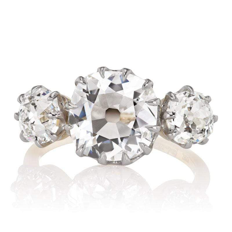 Ring 2.02ct old mine cut diamond