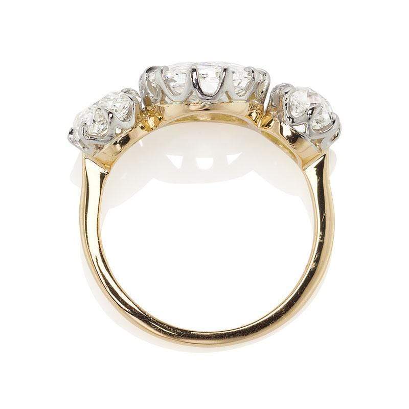 Ring 2.02ct old mine cut diamond