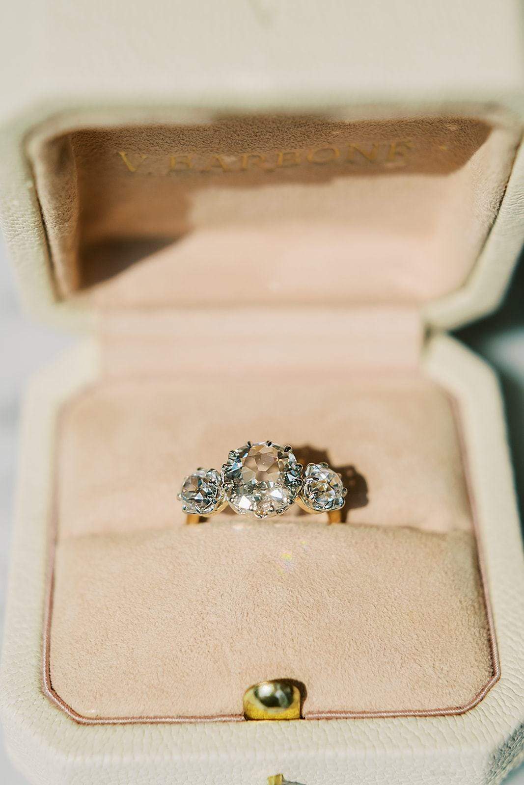 Old Mine cut diamond 