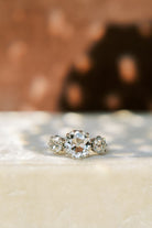 Ring 2.02ct old mine cut diamond