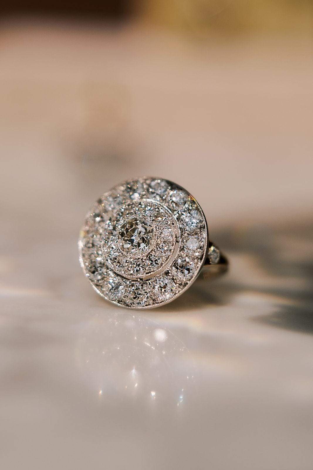 Old European cut diamond 