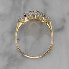 Sapphire + Diamond Ring