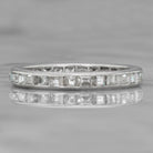 Step Cut Eternity Band