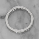 Step Cut Eternity Band