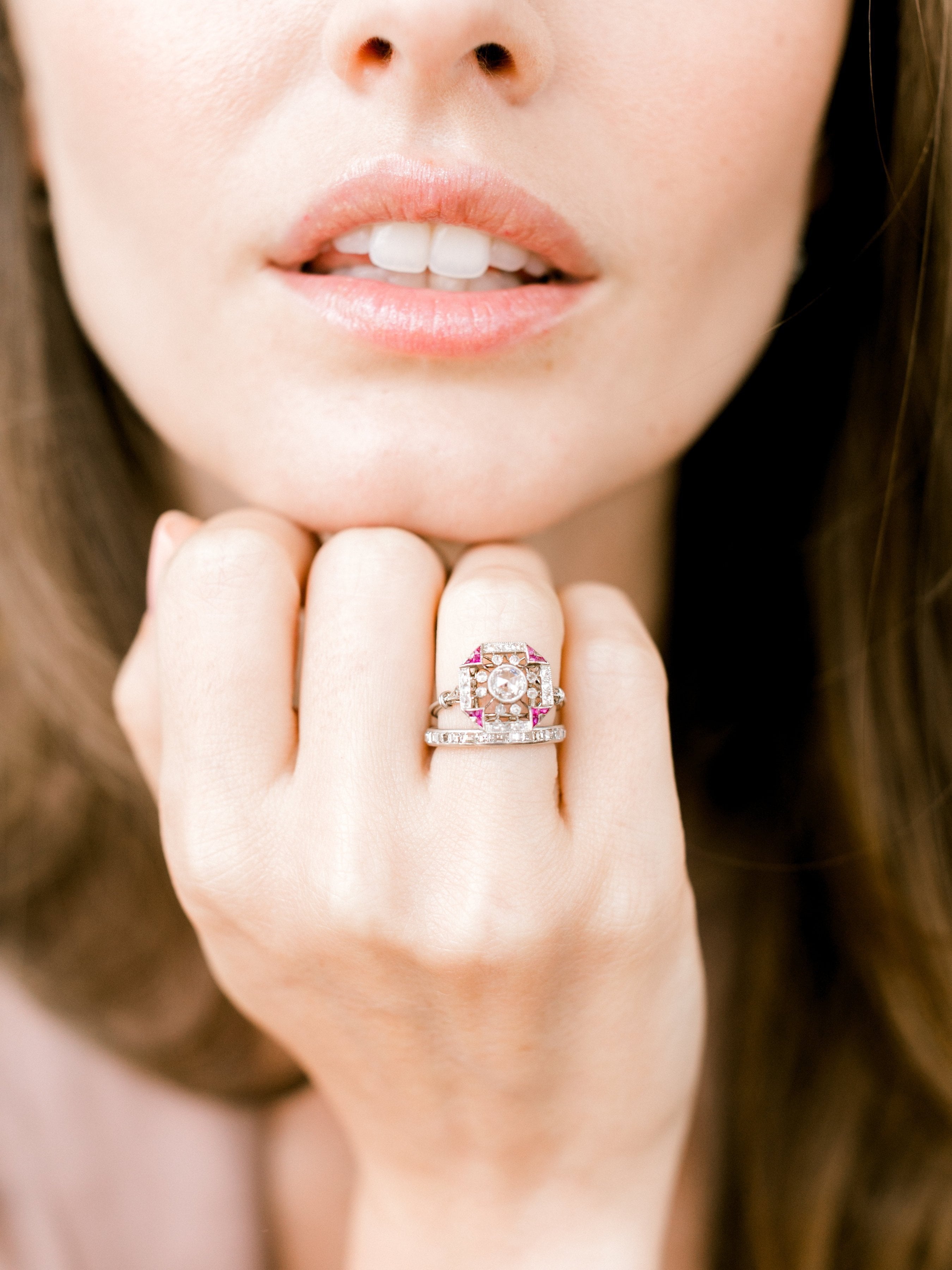 Step Cut Eternity Band