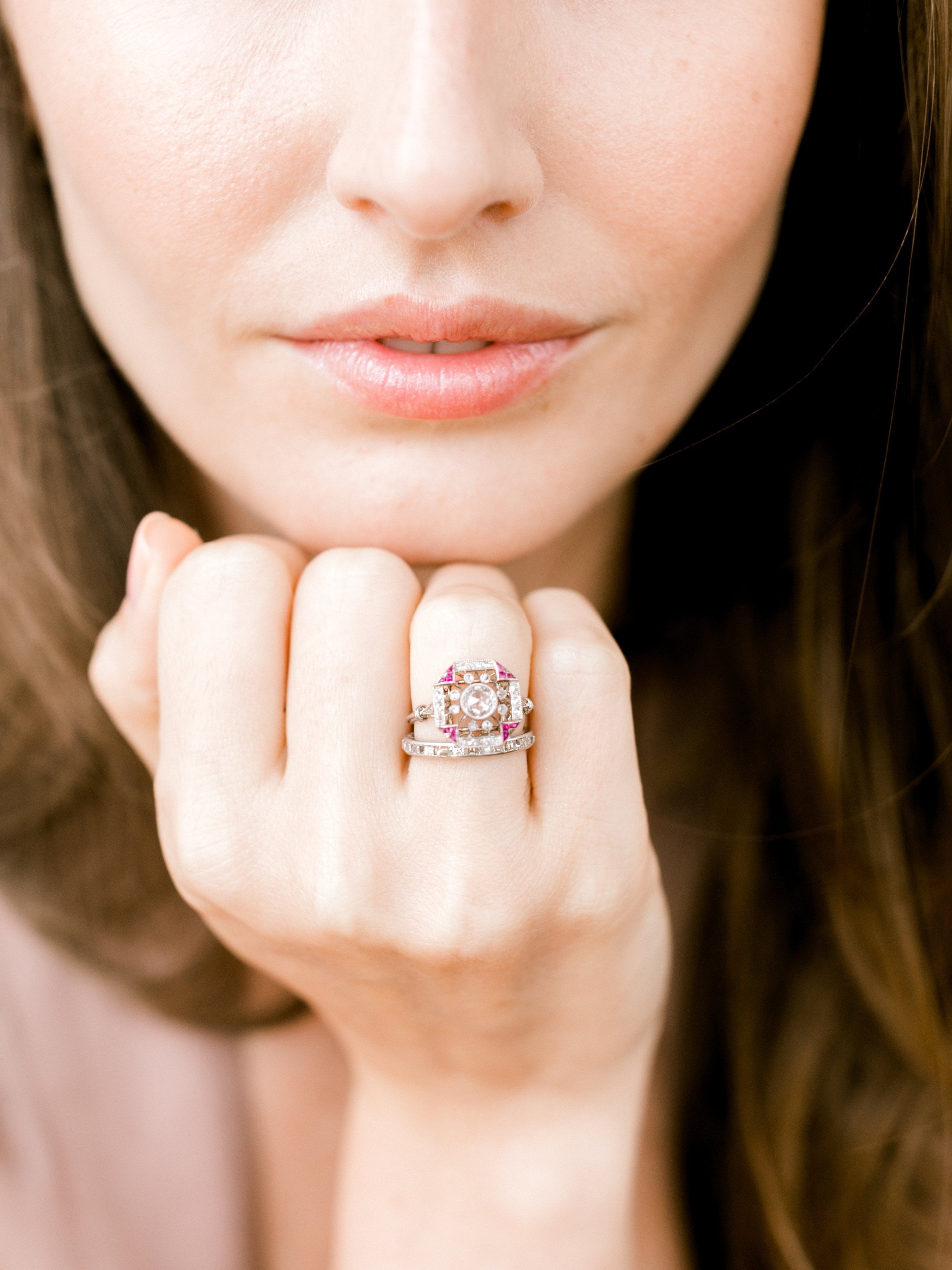 Step Cut Eternity Band