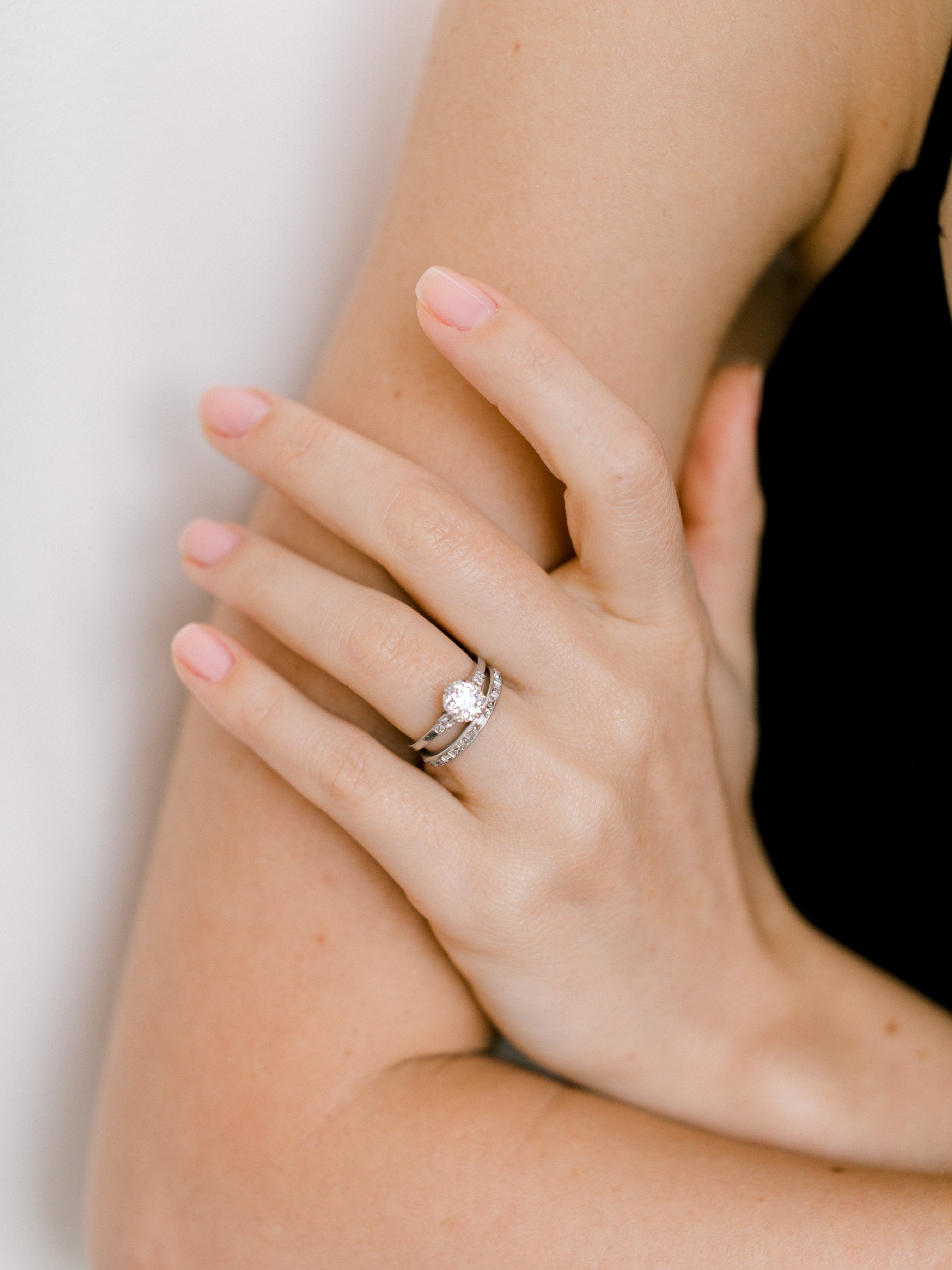 Step Cut Eternity Band