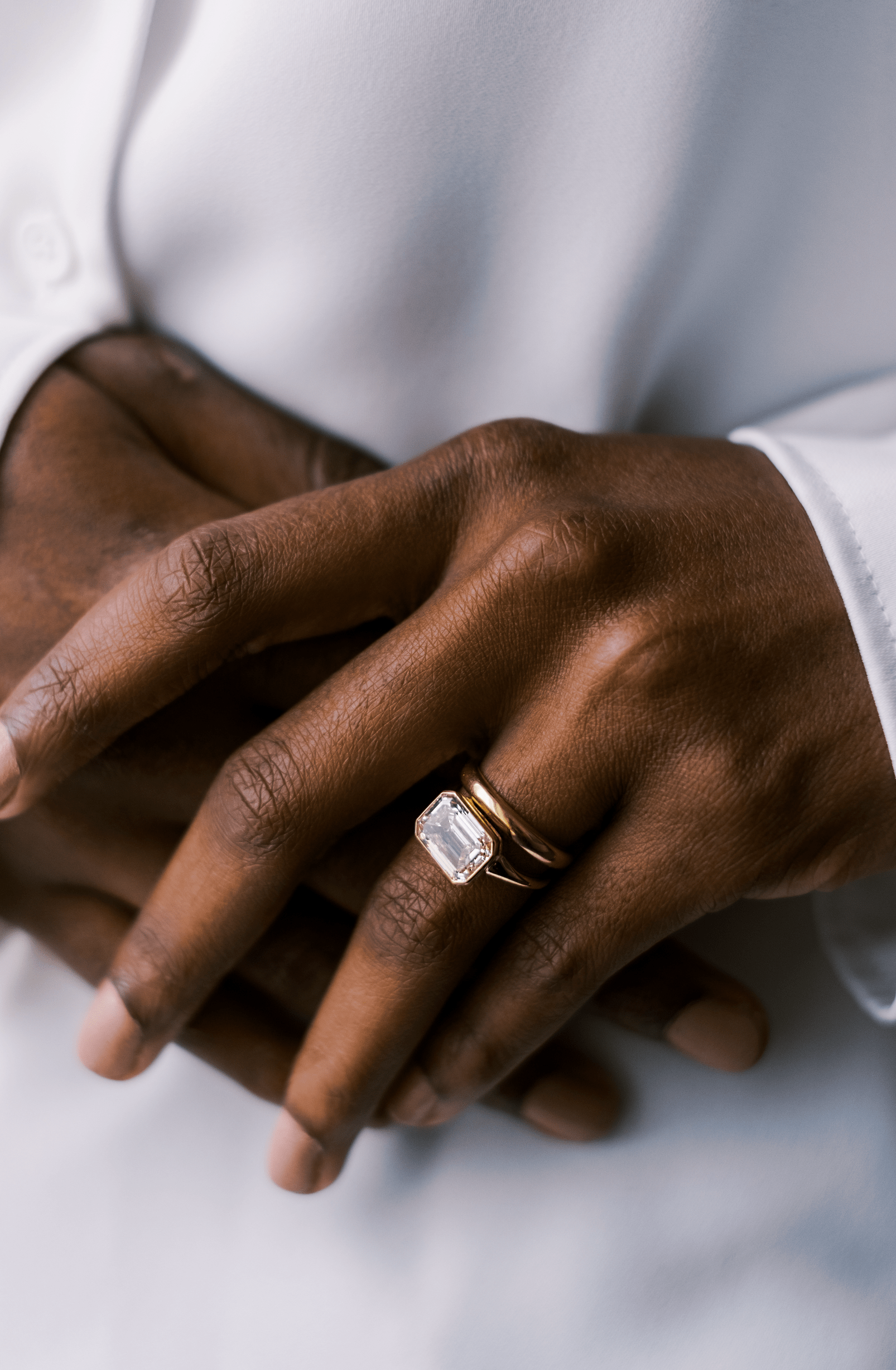 Chunky 2025 wedding rings