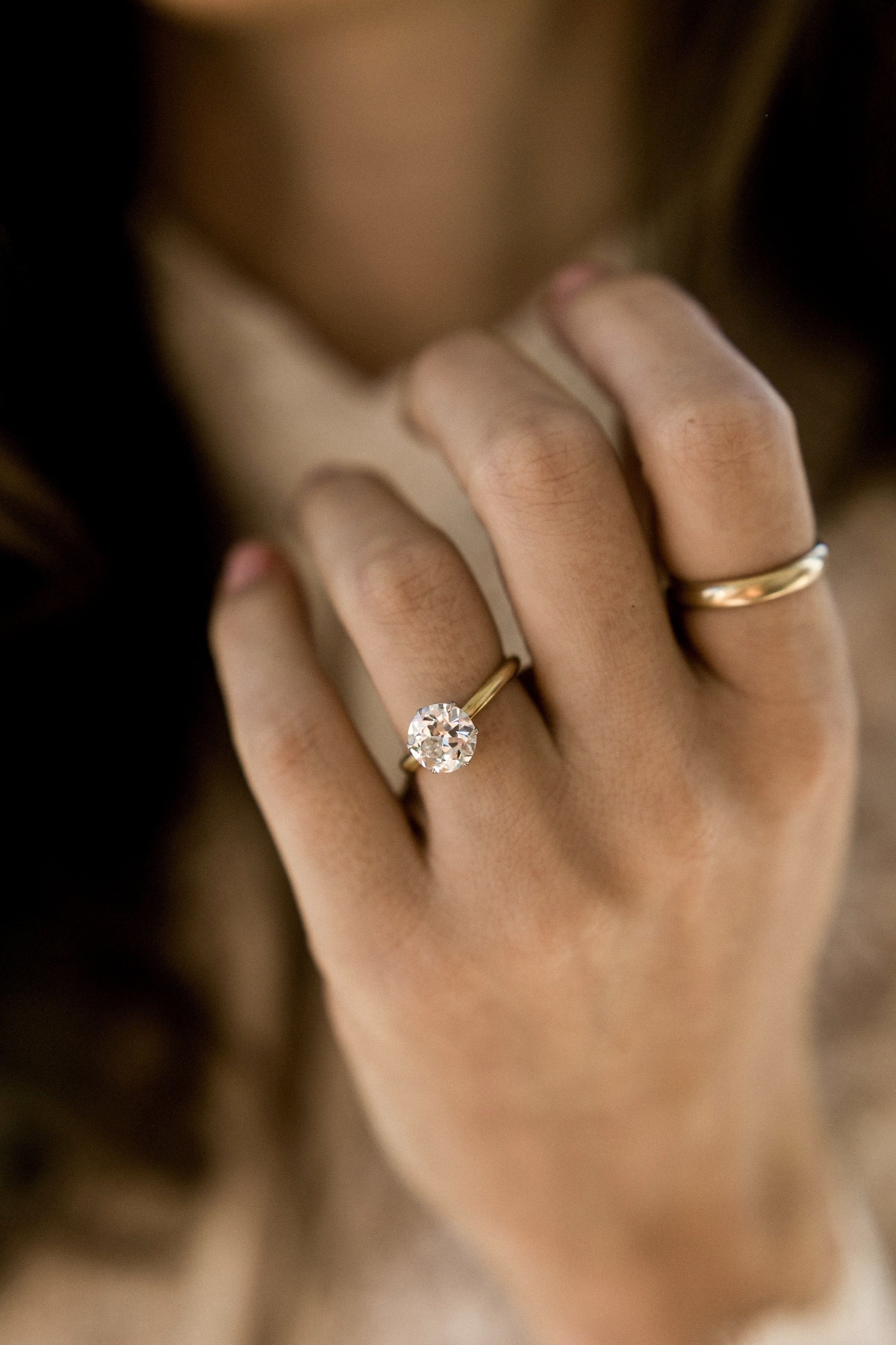 Tiffany & Co. 2 Carat Tiffany Engagement Ring Circa 1925