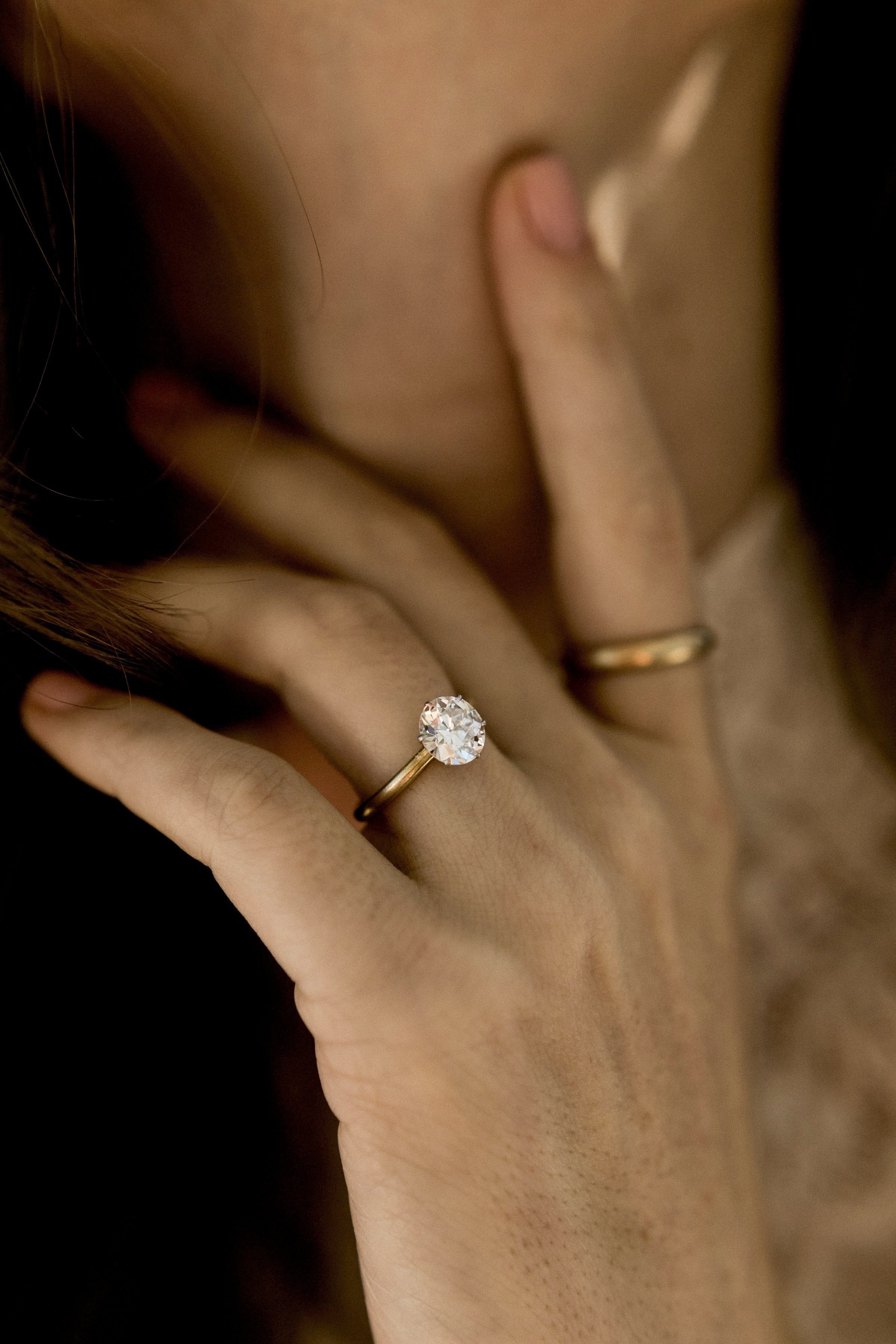 Tiffany & Co. 2 Carat Tiffany Engagement Ring Circa 1925