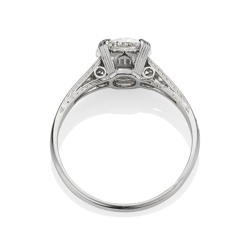 1.22 ct Vintage Tiffany & Co. Diamond Engagement Ring