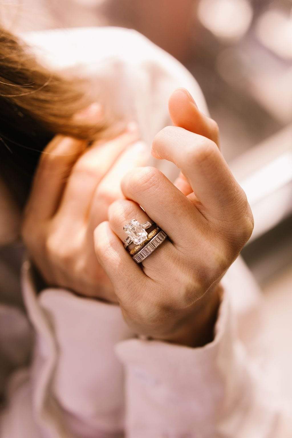 Tiffany & Co. diamond eternity band