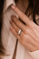 Tiffany & Co. Platinum Three Stone Engagement Ring