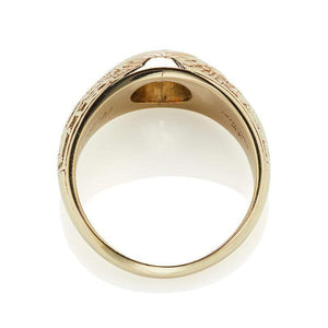 Unique Engraved Tiffany & Co Vintage Engagement Ring